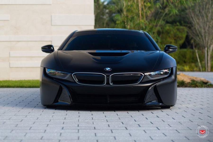  BMW i8 on Vossen Wheels (LC-104) 2016 года  (фото 5 из 39)